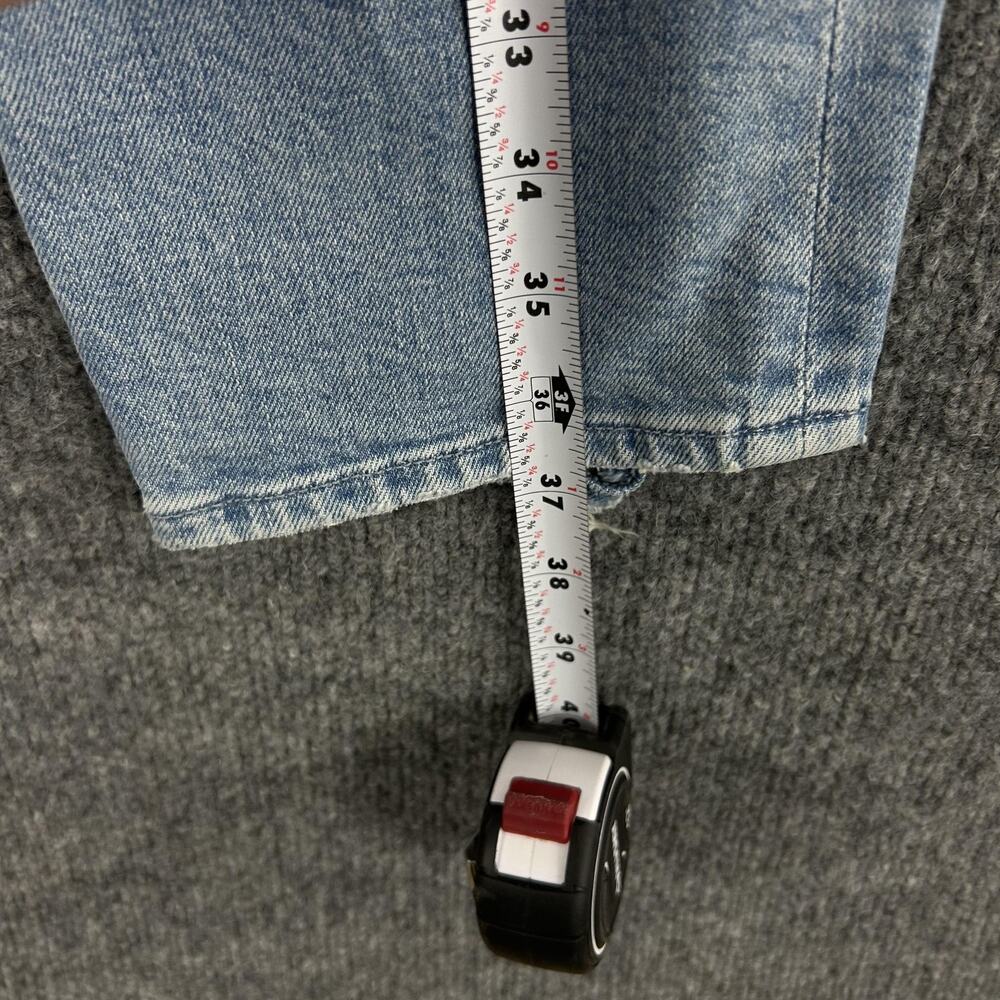 Mother Superior Jeans 29 The Tomcat Bless You Ankle Crop Denim Blue Casual Comfy - Picture 15 of 16